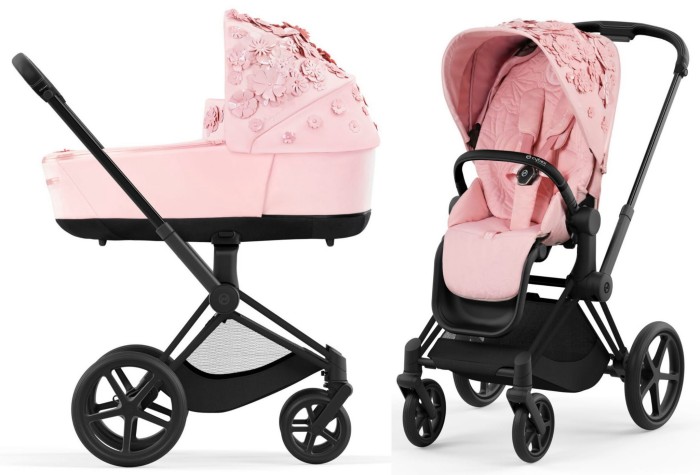 CYBEX PRIAM 4.0 wózek dziecięcy 2w1 | Pale Blush / Matt Black