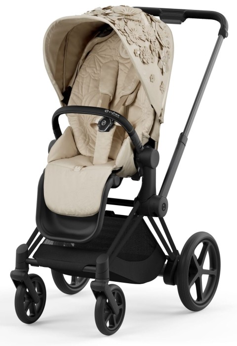 CYBEX e-PRIAM 4.0 elektryczny wózek spacerowy | Nude Beige / Matt Black