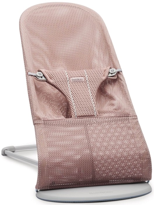 BABYBJORN BLISS MESH leżaczek dla dzieci | Ciemny Róż