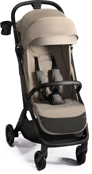 KINDERKRAFT NUBI 2 lekki wózek spacerowy | Sand Beige 