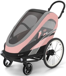 CYBEX ZENO BIKE przyczepka rowerowa | Silver Pink