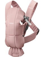 BABYBJORN MINI WOVEN nosidełko dla dzieci  | Zgaszony Róż