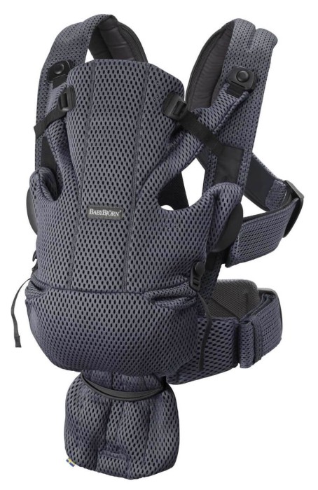 BABYBJORN MOVE 3D MESH nosidełko dziecięce | Antracyt