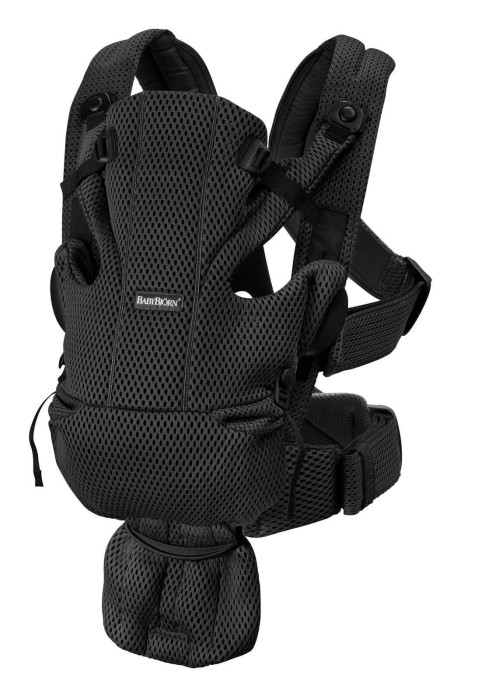 BABYBJORN MOVE 3D MESH nosidełko dziecięce | Czarny