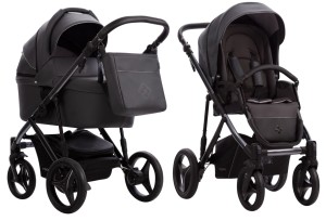 BEBETTO PASCAL PREMIUM CLASS wózek dziecięcy 2w1 | DARK 02