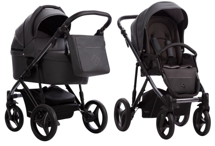 BEBETTO PASCAL PREMIUM CLASS wózek dziecięcy 2w1 | DARK 02