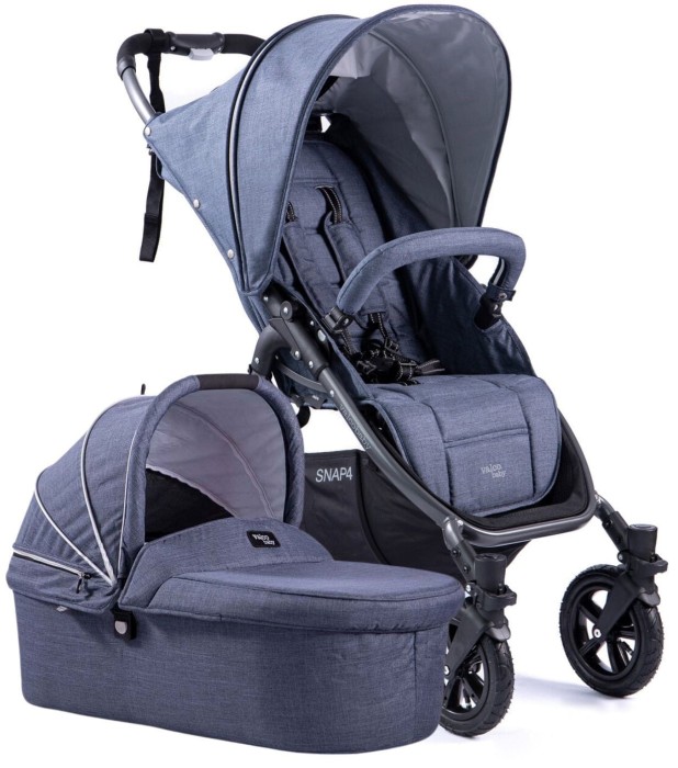VALCO BABY SNAP 4 SPORT wózek głęboko spacerowy 2w1 | Denim