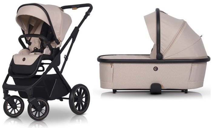 CAVOE AXO SHINE wózek dziecięcy 2w1 | Flamingo