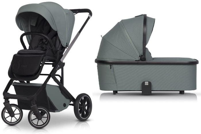 CAVOE MOI+ wózek dziecięcy 2w1 | Boho Green