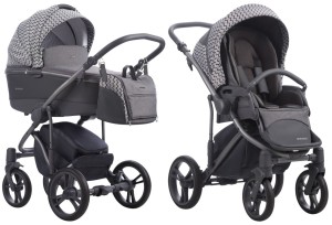 BEBETTO BRESSO wózek dziecięcy 2w1 | Grey 25
