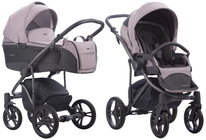 BEBETTO BRESSO wózek dziecięcy 2w1 | Grey 26