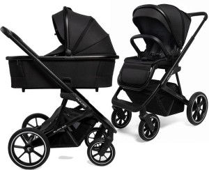 MUUVO SLICK 2.0 wózek głęboko spacerowy 2w1 | Classic Black