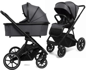 MUUVO SLICK 2.0 wózek głęboko spacerowy 2w1 | Iron Graphite