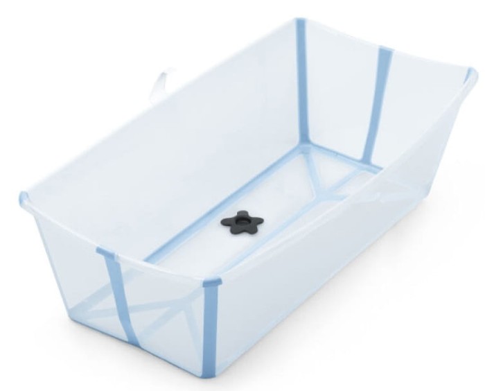 STOKKE FLEXI BATH XL składana wanienka dla niemowląt | Ocean Blue