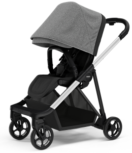 THULE SHINE wózek spacerowy | Grey Melange on Aluminium