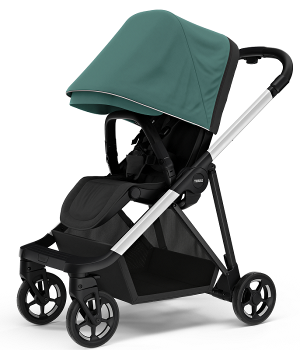THULE SHINE wózek spacerowy | Mallard Green on Aluminium
