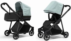 THULE SHINE wózek dziecięcy 2w1 | Alaska Blue on Black