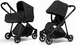 THULE SHINE wózek dziecięcy 2w1 | Black on Black