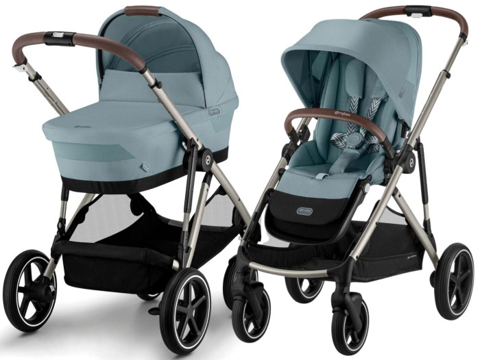 CYBEX GAZELLE S wózek dziecięcy 2w1 / rok po roku | Sky Blue