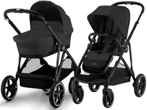 CYBEX GAZELLE S wózek dziecięcy 2w1 / rok po roku | Moon Black