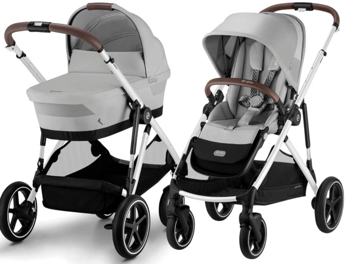 CYBEX GAZELLE S wózek dziecięcy 2w1 / rok po roku | Lava Grey