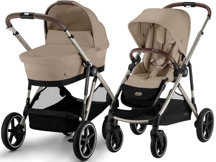 CYBEX GAZELLE S wózek dziecięcy 2w1 / rok po roku | Almond Beige