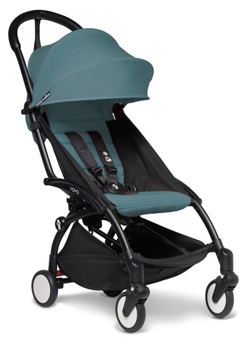 STOKKE BABYZEN YOYO² lekki wózek spacerowy | Black / Aqua