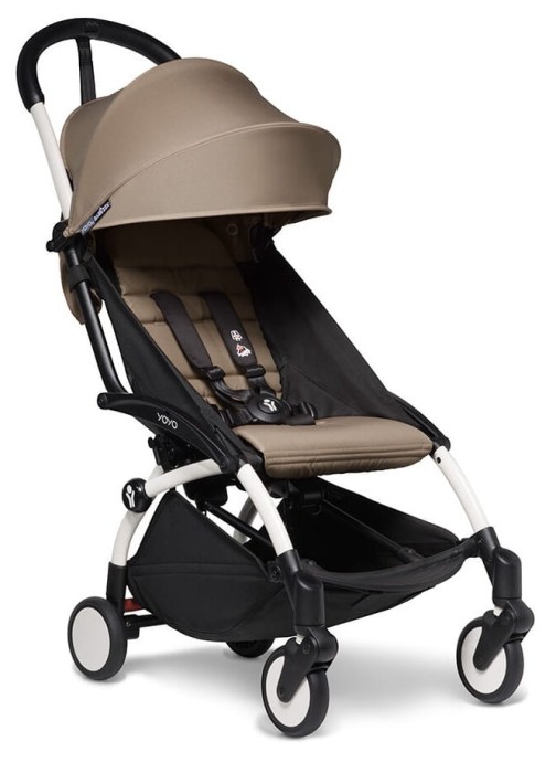 STOKKE BABYZEN YOYO² lekki wózek spacerowy | White / Taupe