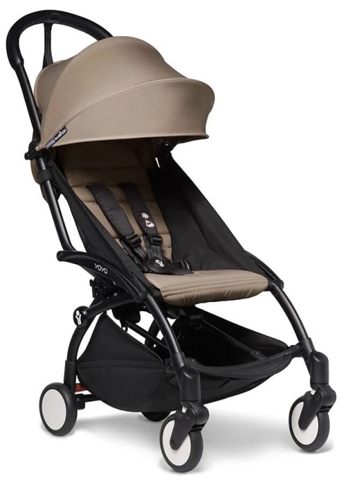 STOKKE BABYZEN YOYO² lekki wózek spacerowy | Black / Taupe