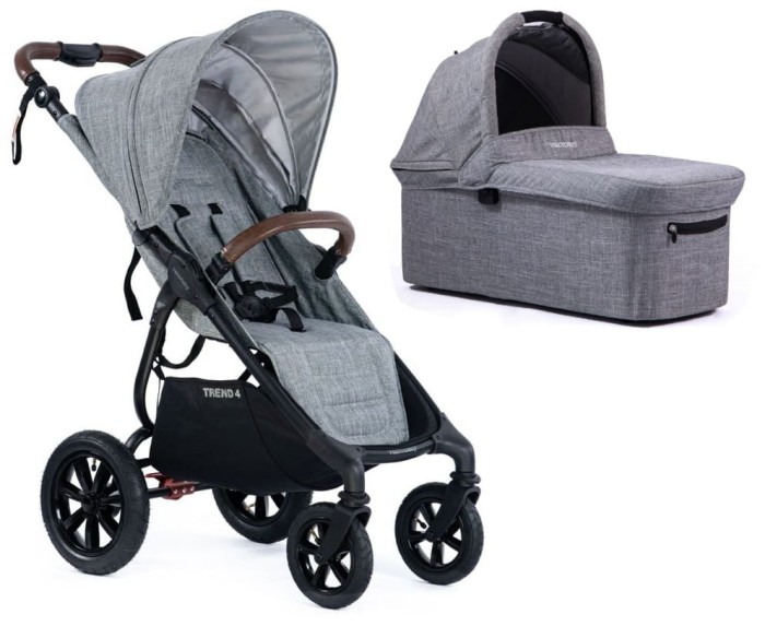VALCO BABY SNAP 4 TREND SPORT wózek dziecięcy 2w1 | Grey Marle