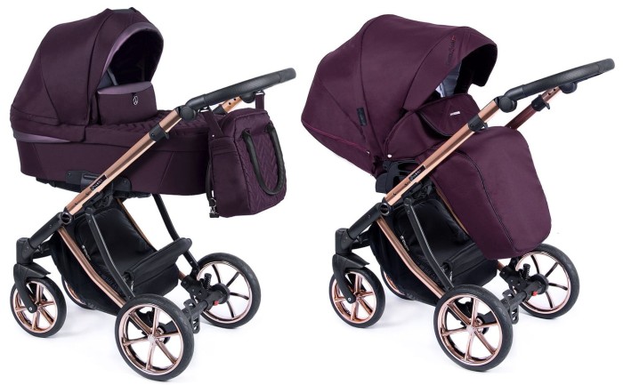 COLETTO DANTE wózek dziecięcy 2w1 | D-12 miedziany stelaż