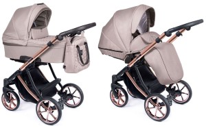 COLETTO DANTE wózek dziecięcy 2w1 | D-15 miedziany stelaż