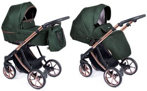 COLETTO DANTE wózek dziecięcy 2w1 | D-16 miedziany stelaż