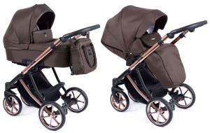 COLETTO DANTE wózek dziecięcy 2w1 | D-18 miedziany stelaż