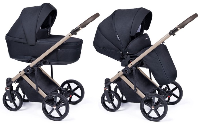 COLETTO FADO wózek dziecięcy 2w1 | FA-10 beżowy stelaż
