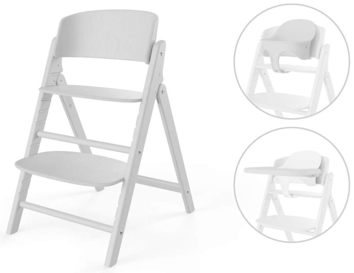 CYBEX Click & Fold 3w1 składane krzesełko dziecięce | All white