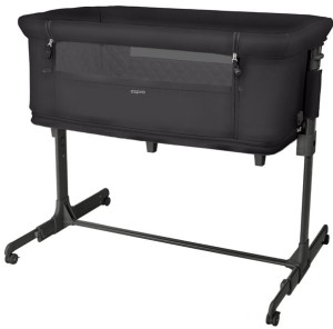 ESPIRO CLOUD łóżeczko dostawne 3w1 | 10 black shadow