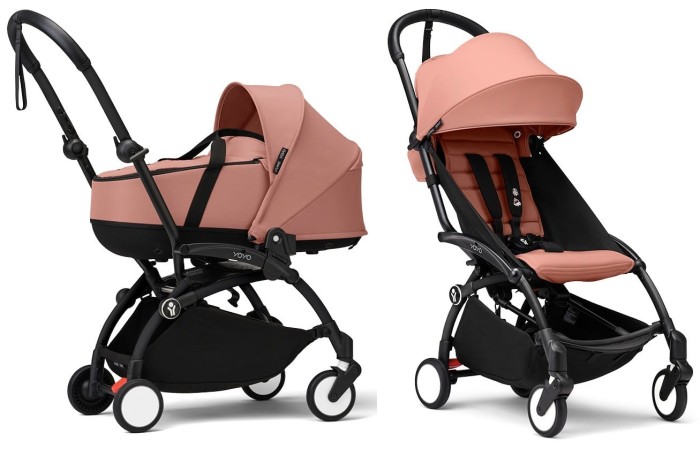 STOKKE YOYO³ wózek głęboko-spacerowy 2w1 | Ginger / Black