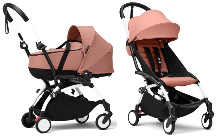 STOKKE YOYO³ wózek głęboko-spacerowy 2w1 | Ginger / White