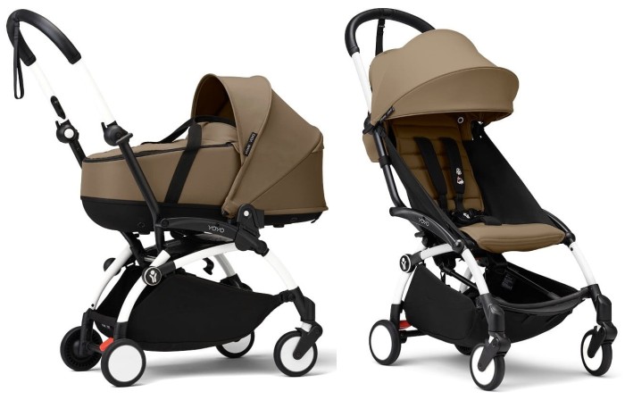 STOKKE YOYO³ wózek głęboko-spacerowy 2w1 | Toffee / White