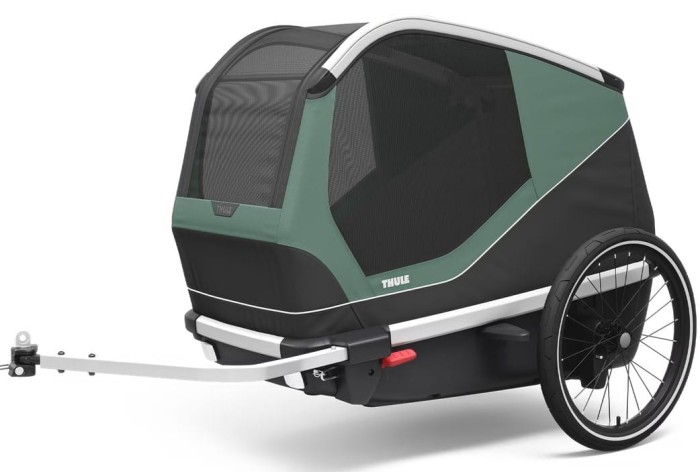 THULE BEXEY L przyczepka rowerowa dla psa | Hazy Green