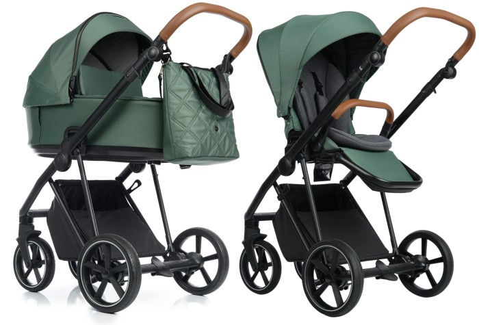 ROAN IVI 2.0 wózek dziecięcy 2w1 | Boho Green