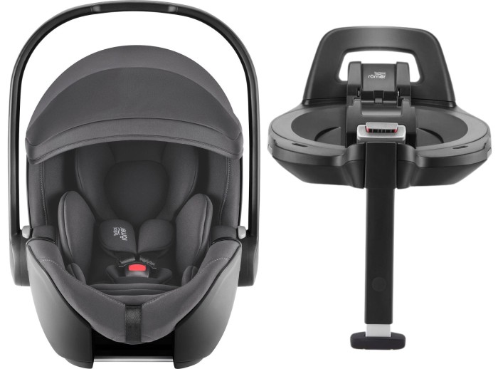 Britax Romer BABY-SAFE PRO fotelik dla noworodka | kolekcja 2025 |  Deep Grey | Baza ISOFIX