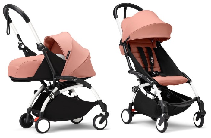 STOKKE YOYO³ wózek z zestawem dla noworodków | Ginger / White