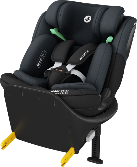 MAXI-COSI EMERALD 360 S fotelik dla dziecka 40-150 cm | Tonal Black