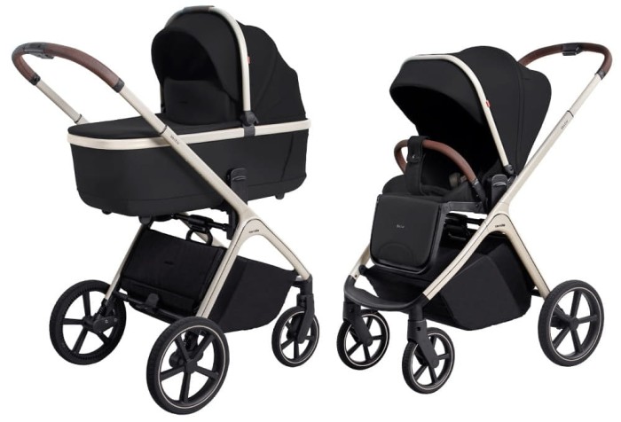 CARRELLO VECTOR CRL-6550 wózek dziecięcy 2w1 | Pearl Black