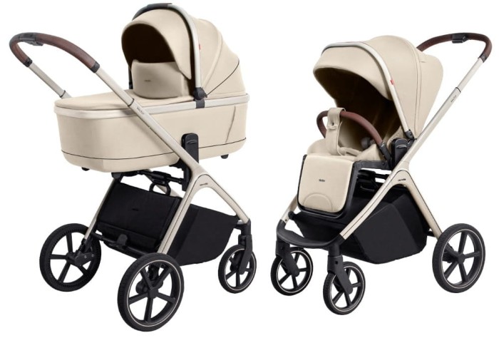CARRELLO VECTOR CRL-6550 wózek dziecięcy 2w1 | Seashell Beige