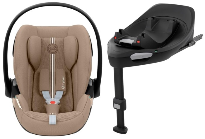 CYBEX fotelik dla noworodka Cloud G i-Size | Almond Beige Plus | Baza ISIOFIX
