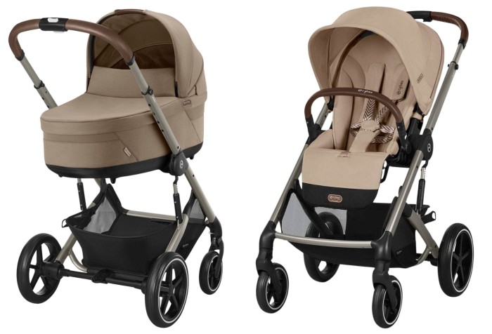 CYBEX BALIOS S LUX wózek 2w1 | Almond Beige | kolekcja 2025