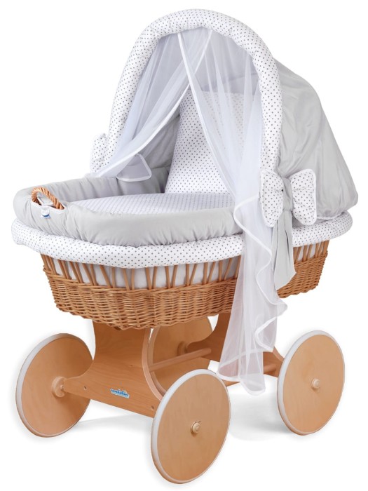 WALDIN Wiklinowy Kosz Mojżesza | 1211 / 1p18-N